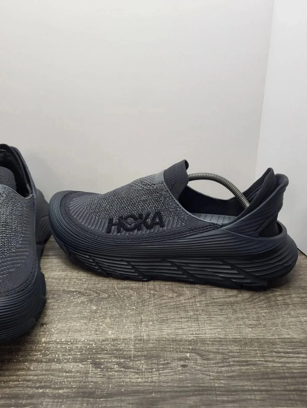 Hoka One One Restore TC 1134532-BBLC Sneaker Unisex Men Sz 14 Wms 15 Black Shoes